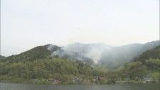 【動画あり】懸命な消火活動もいまだ鎮火とならず・・・山形県高畠町の大規模山火事