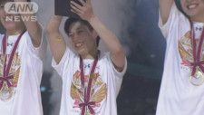 バスケ・Wリーグ 富士通が16年ぶり2度目の優勝！町田瑠唯 悲願の初タイトルに嬉し泣き