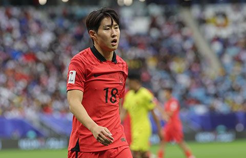 「エグいFK」「今大会凄すぎ」アジアカップで躍動の韓国MFイ・ガンインが衝撃のFKを叩き込み話題「これはゴラッソ」