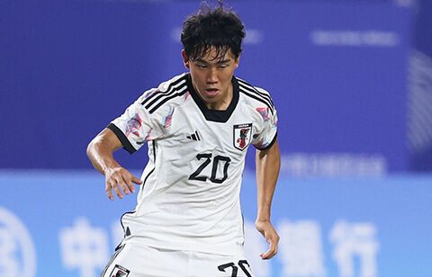 磐田加入内定のU-23日本代表MF角昂志郎が特別指定選手に認定
