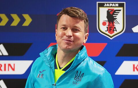 「大きな援助を感謝したい」U-23ウクライナ代表監督が日本へ感謝、戦禍でのチーム強化のポイントは「選手たちが結果を残そうと努力」