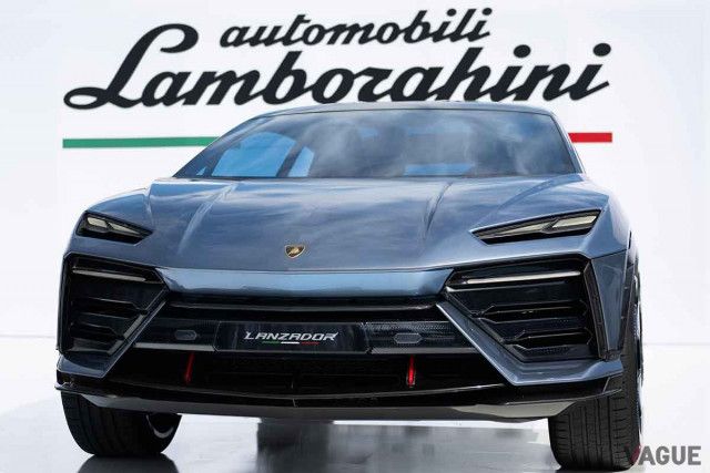 1360馬力以上!? ランボルギーニ新型「ランザドール」世界初公開 2028年登場予定のコンセプトモデルは4人乗りのスーパーSUV