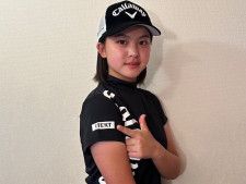 「この度…」美人高校生ゴルファー・菊田ひな、新しい契約を締結