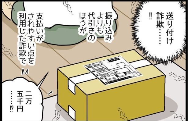 「身に覚えのない代引き2万5600円！」それ、噂の送りつけ詐欺かも…宅急便の罠に注意【作者に聞く】