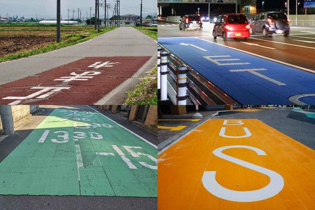 赤・青・緑・茶・黄・白など「カラー道路」が最近増えてる理由って何？　本来は「必要ない」仕組みが理想だった！