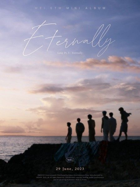「WEi」、6月29日にカムバック！6thミニアルバム「Love Pt.3：Eternally」発売