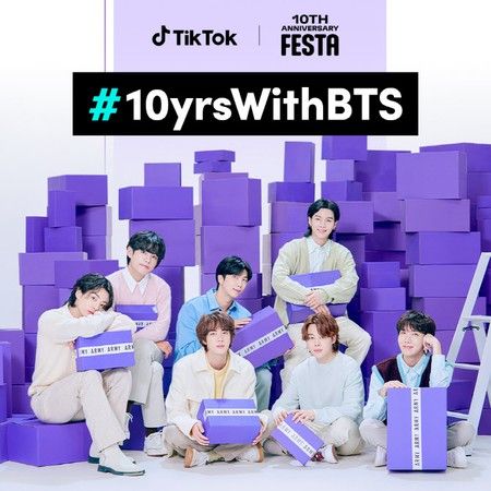 TikTok、「BTS（防弾少年団）」10周年記念ハッシュタグキャンペーン実施…多彩なイベントを進行