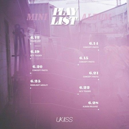 「U-KISS」、デビュー15周年記念カムバックカウントダウン！「PLAY LIST」スケジューラー公開