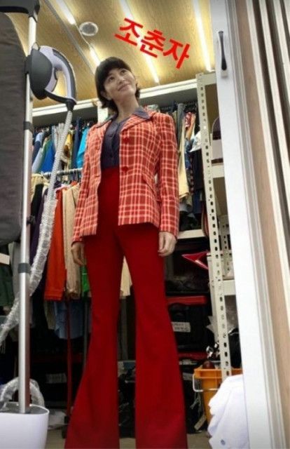 女優キム・ヘス、赤いベルボトムも着こなすレベルの高さ…優れたマネキンプロポーション