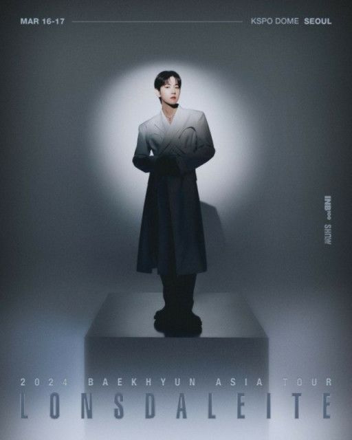 BAEK HYUN（EXO)、単独コンサート「Lonsdaleite」全席完売…ソロチケットパワー立証(WoW!Korea) - goo ニュース