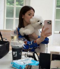 女優ソン・ヘギョ、愛犬と一緒にツーショット撮りたい「ママの気持ち」（画像提供：wowkorea）
