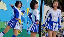 diana(ディアーナ)、ミニスカ衣装で横浜野外ステージで熱狂的パフォーマンス！＜横浜DeNAベイスターズ ファンフェスティバル2023＞