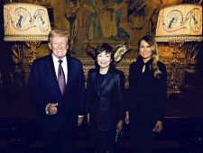 トランプ氏、昭恵さんとの夕食会で「中国と台湾が大きな問題だ」…ゼレンスキー氏との会談にも言及