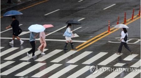 ２４日まで全国各地に強い雨　韓国