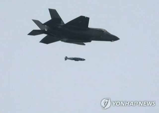 韓米空軍がミサイル・砲弾実射訓練　戦闘機など３０機投入