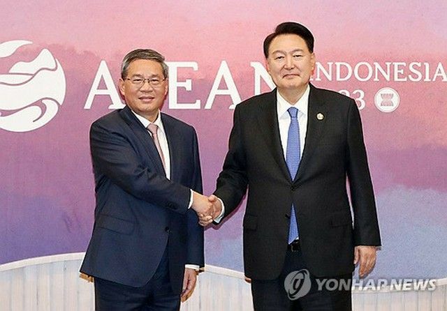 尹大統領「北核問題を韓中の障害にしてはならない」＝中国首相と会談
