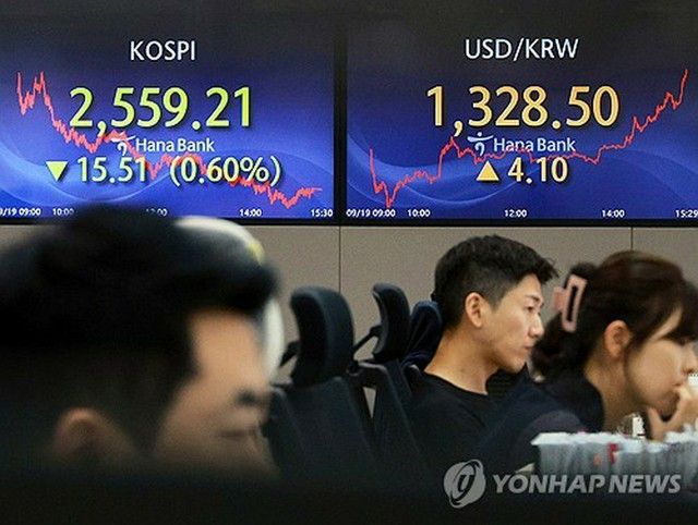 韓国総合株価指数が反発　０．０２％高