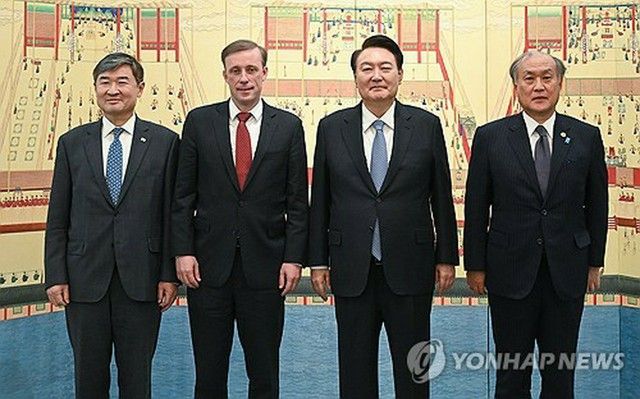 尹大統領　韓米日の協力「過去より重要になった」