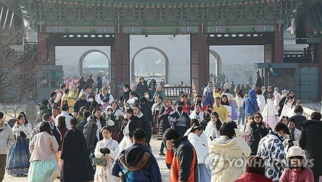 旧正月連休　ソウルの４大古宮などに５３．４万人訪問＝昨年の倍