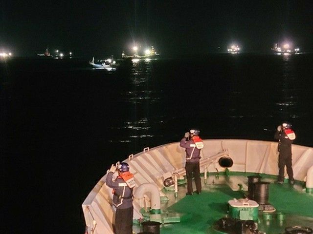 韓国南部・統営沖で漁船沈没　３人死亡・１人行方不明