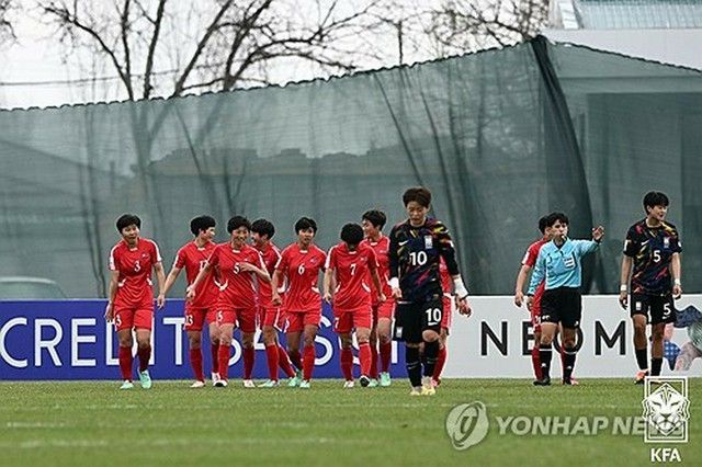北朝鮮が「かいらい韓国」に勝利と報道　サッカーＵ２０女子アジア杯南北対決で