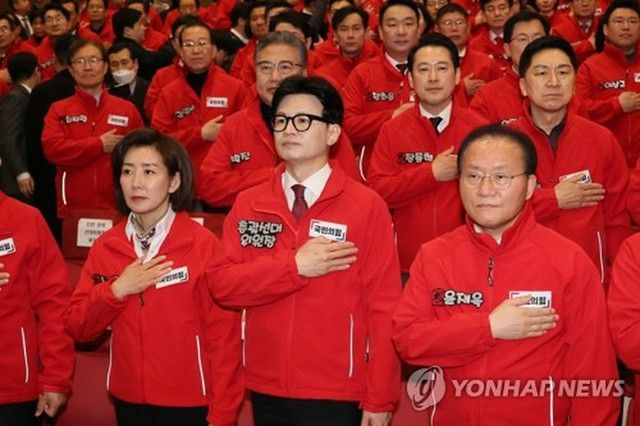総選挙で負ければ「政権終わる」　勝利呼びかけ＝韓国与党