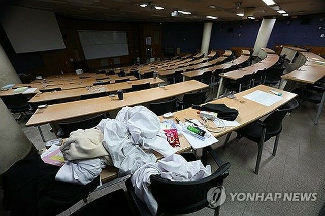 医学生の「集団休学届」止まらず　計９千人に迫る＝韓国