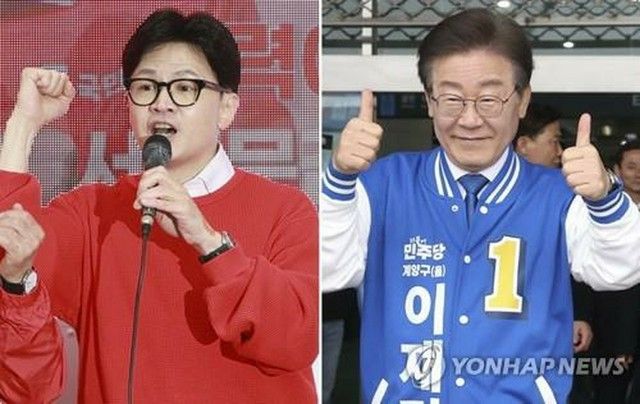 韓国総選挙まで１０日　与野党が第１党めざし総力戦
