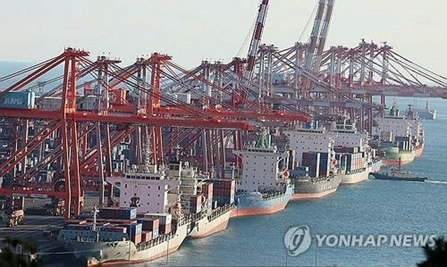 ３月の輸出３．１％増　６カ月連続プラスに＝韓国
