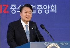尹大統領の支持率３６％　１ポイント下落