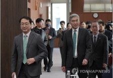 北朝鮮問題を担当する韓米日３カ国の首席代表（資料写真）＝（聯合ニュース）