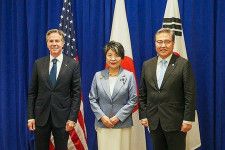 韓米日外相　１４日に米で会談＝ロ朝軍事協力への対応など議論へ