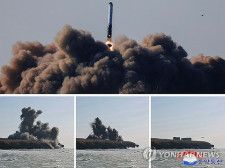 朝鮮中央通信は３日、ミサイル総局が２日に超大型弾頭の威力試験と新型反航空（地対空）ミサイルの試験発射を実施したと報じた＝（朝鮮中央通信＝聯合ニュース）≪転載・転用禁止≫