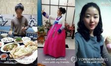 「ユミ」と名乗る北朝鮮女性が先月４日にユーチューブチャンネルに投稿した動画の一部（同チャンネルより）＝（聯合ニュース）
