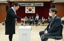 韓国総選挙の在外投票　投票率６２．８％で過去最高