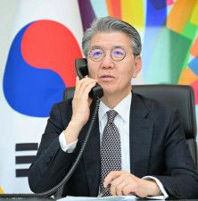 韓国・ＥＵ外務次官級が電話協議　ロ朝軍事協力阻止で「緊密に協力」
