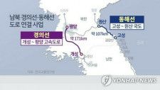 南北融和が進展した時期、韓国と北朝鮮は道路の連結事業を行った＝（聯合ニュースＴＶ）