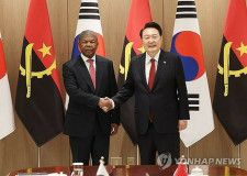 韓国・アンゴラ首脳が会談　貿易などの協力強化で一致