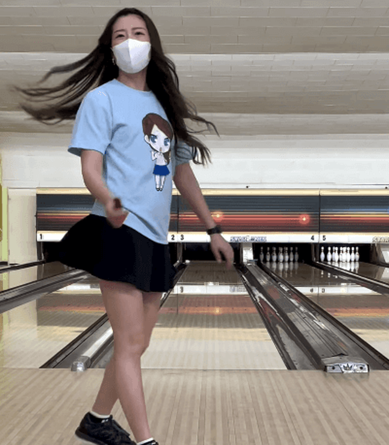美人ボウラー 