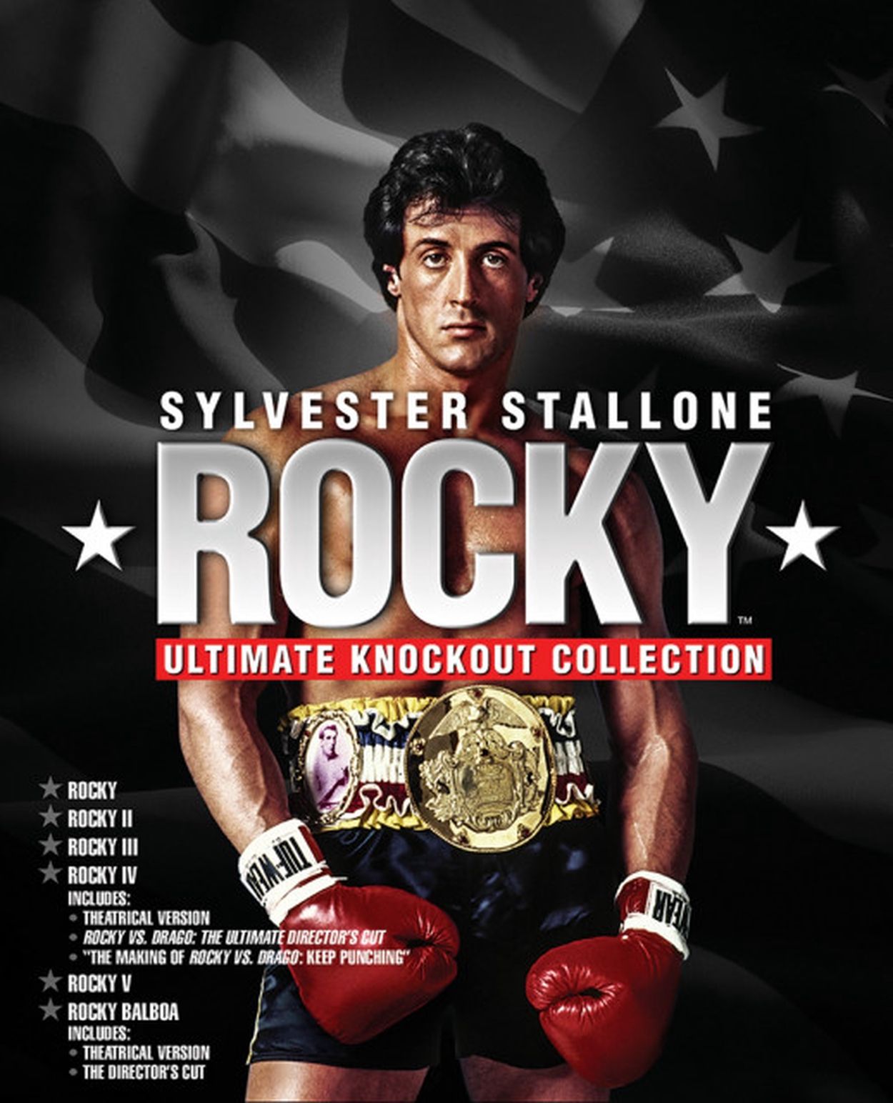 Amazon.co.jp: ロッキー ブルーレイコレクション(6枚組) [Blu