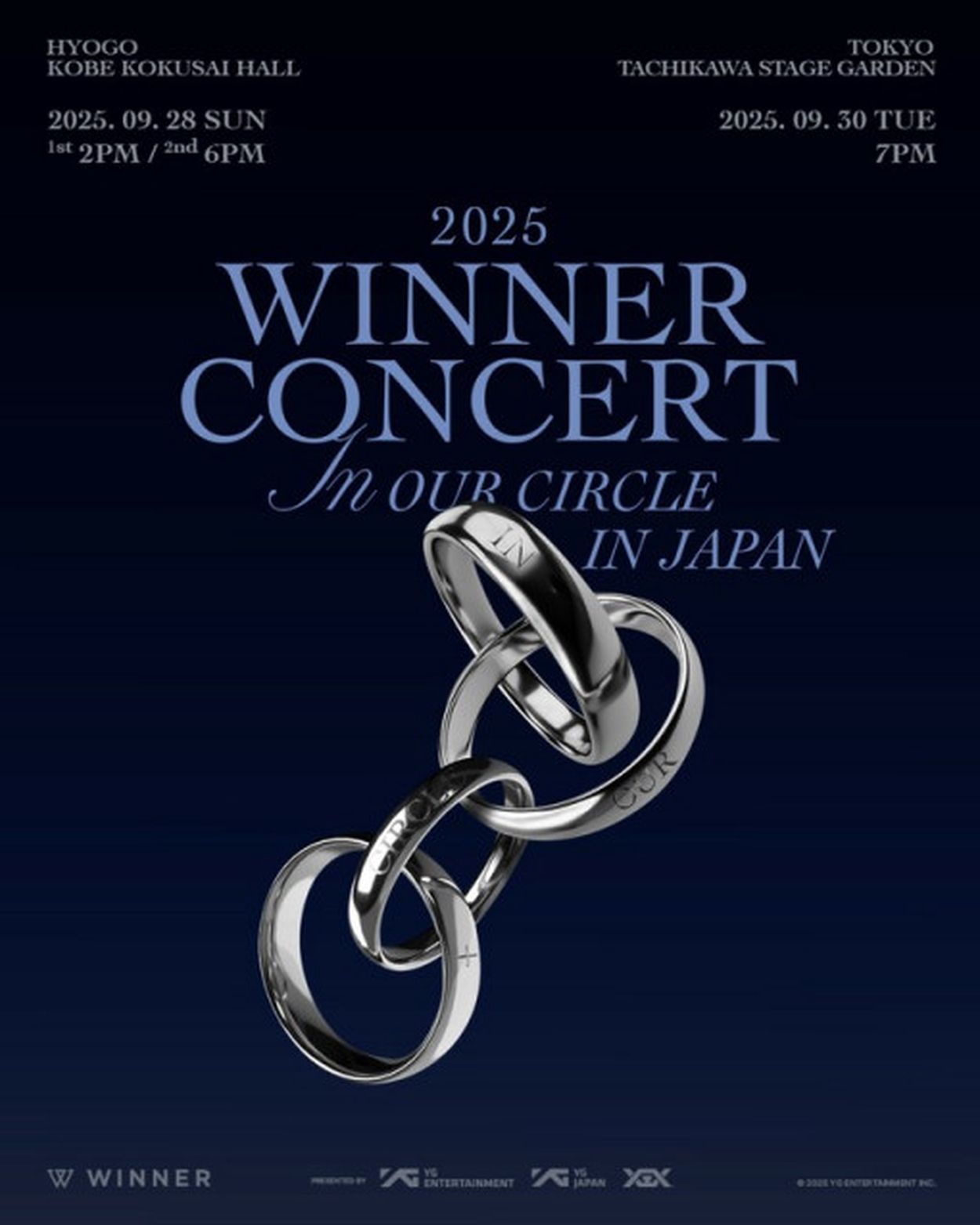 WINNER」、約6年ぶりのJAPAN TOUR『2025 WINNER CONCERT [IN OUR