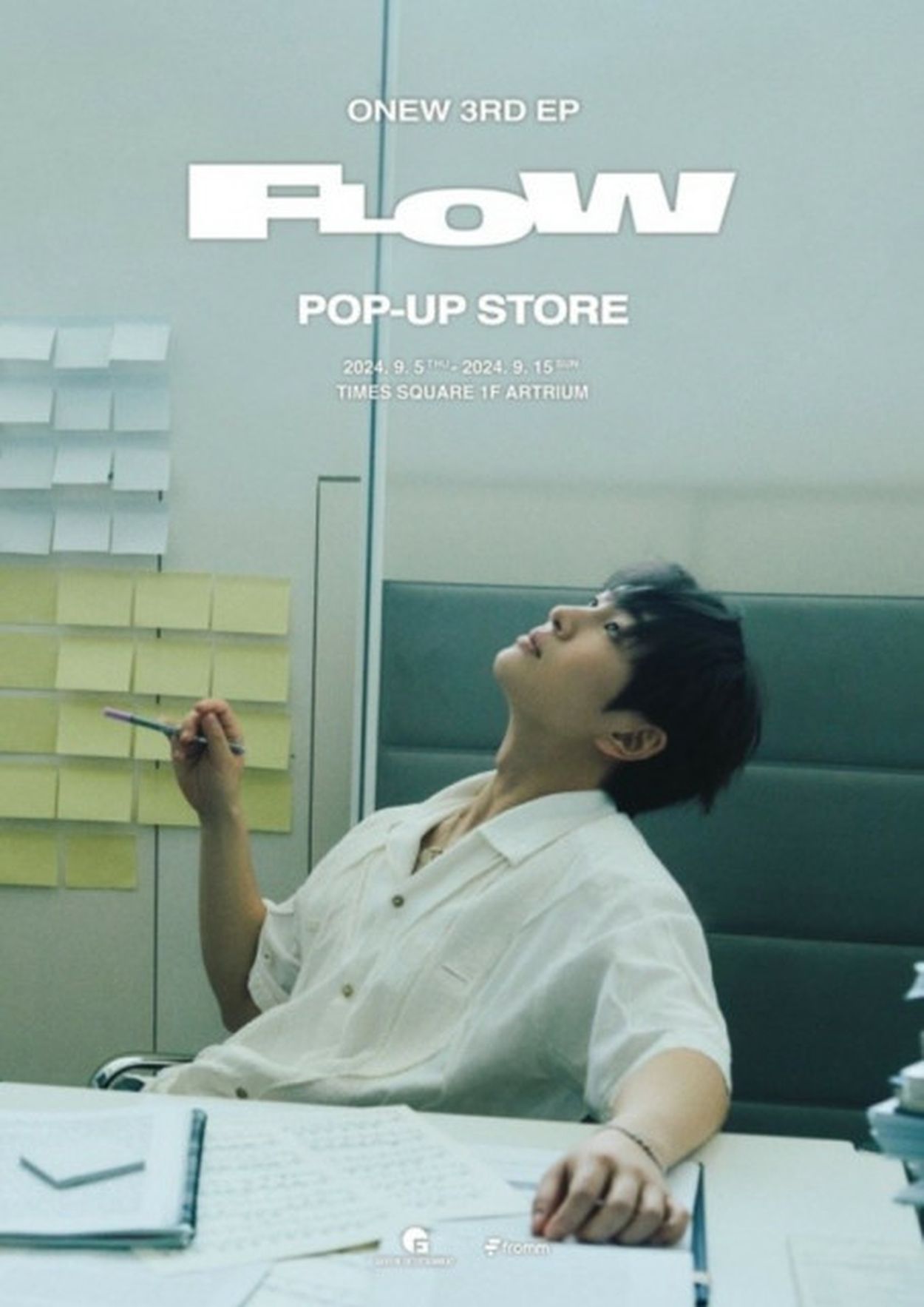 【返品送料無料】 ポップアップ 15周年 SHINee ポラロイドフォト ONEW 非売品 K-POP・アジア