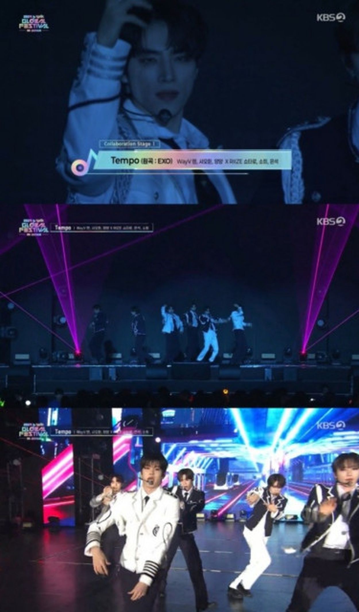 SMシナジー爆発…「RIIZE」＆「WayV」が先輩「EXO」の「Tempo」を