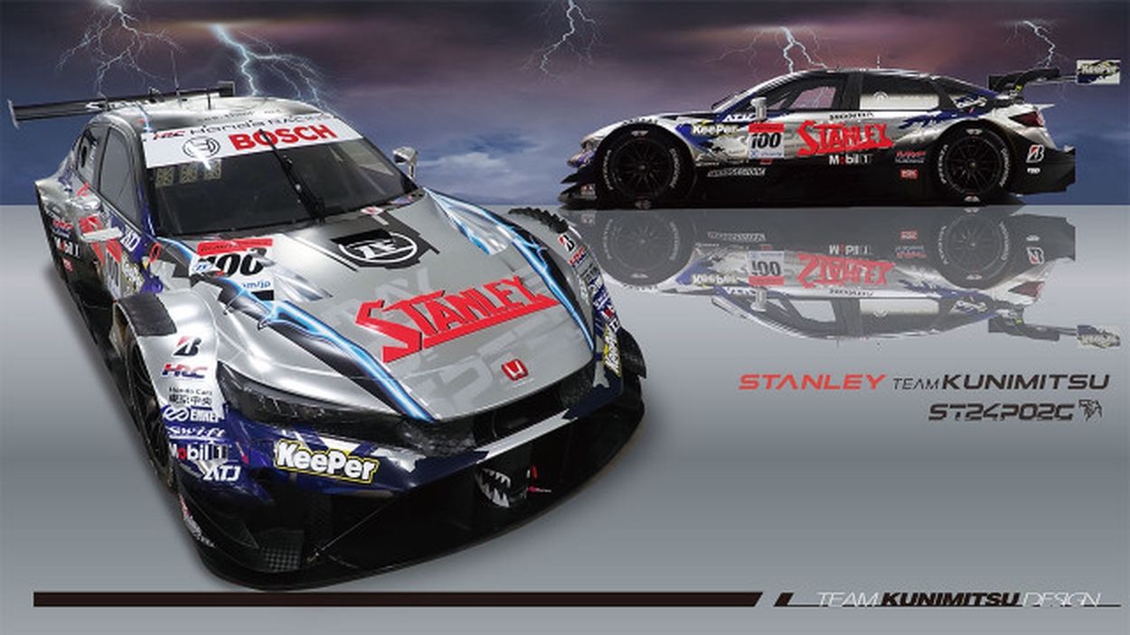 STANLEY TEAM KUNIMITSU、シビック・タイプR-GTの本戦カラー『ST24P02G』を発表(オートスポーツweb) - goo  ニュース