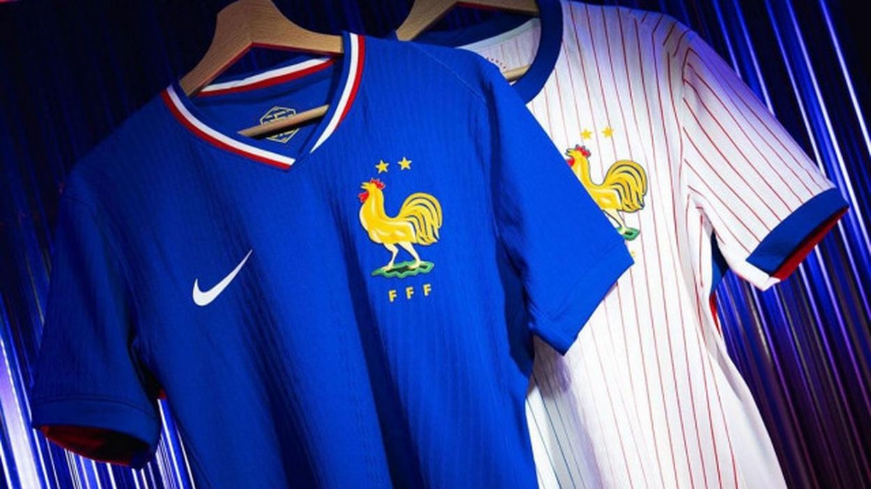フランス代表、EURO2024に向けた新ユニフォームを発表！80年代「巨大エンブレム」が復活を果たす(Qoly) - goo ニュース