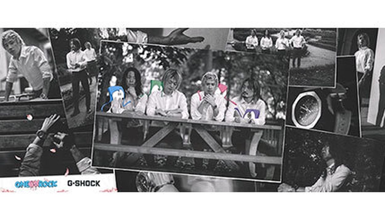 G-SHOCK」と「ONE OK ROCK」結成20周年記念 コラボモデル(BCN＋R