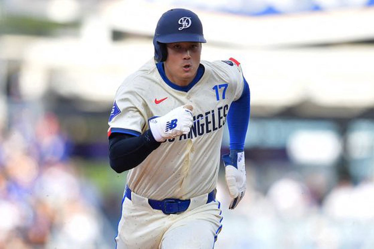 大谷翔平、“パパ初盗塁” 適時二塁打→華麗な三盗で年間36個 大谷翔平、“パパ初盗塁” 適時二塁打→華麗な三盗で年間36個