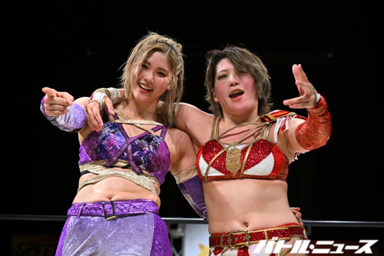 女子プロレス　マリーゴールド　天麗皇希　直筆サイン入りポートレートセット おもしろい