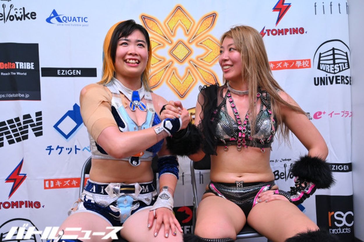 残り2秒の逆転劇と不戦勝！MIRAI＆桜井麻衣、天麗皇希＆後藤智香が初代タッグ王座決定T準決勝進出！(バトル・ニュース) - goo ニュース