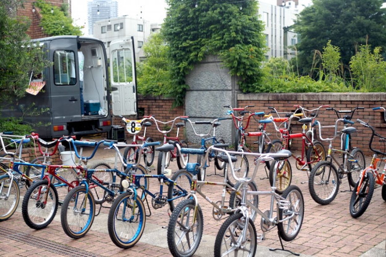 オールドスクールな自転車（BMX）が集まる濃くてゆるーい